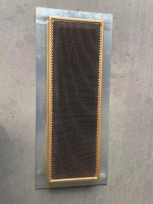 İyi bir fiyat. 0.125 inç dalga yolu penceresi penceresi havalandırma sistemi 8.2 - 12.4 GHz çevrimiçi