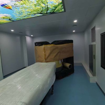 İyi bir fiyat. 100 DB'ye Kadar Koruma Etkinliği Faraday Kafesleri MRI RF Koruma Odası Tıbbi Ekipmanlar için Elektromanyetik Koruma Sağlayan çevrimiçi