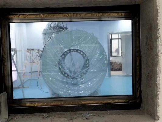 İyi bir fiyat. 10Hz - 100Hz RF Koruma Pencere 90dB Manyetik Radyasyon Pencere çevrimiçi